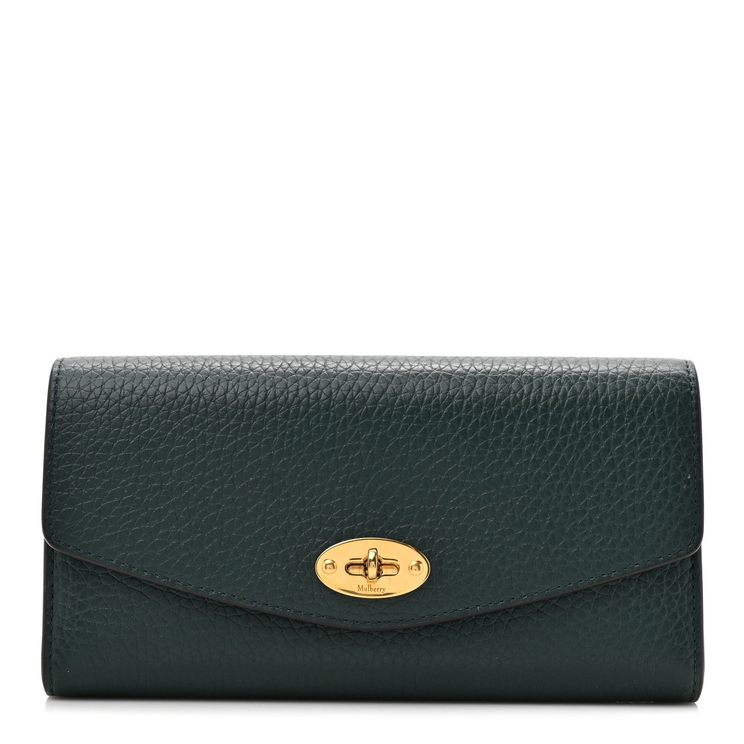 Mulberry Heavy Grain Darley Wallet Mulberry Green 1 of 9