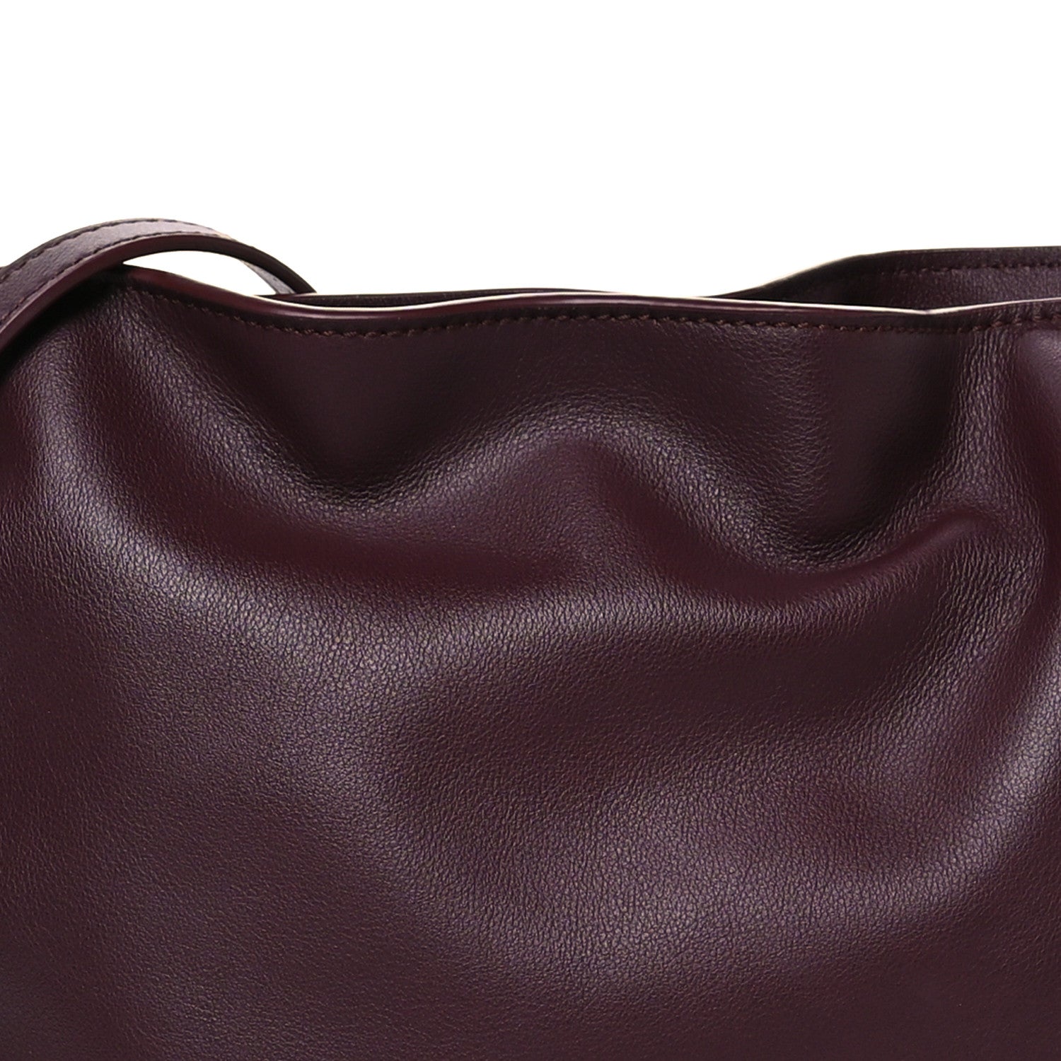 Loewe Calfskin Mini Flamenco Knot Clutch Dark Burgundy 7 of 11