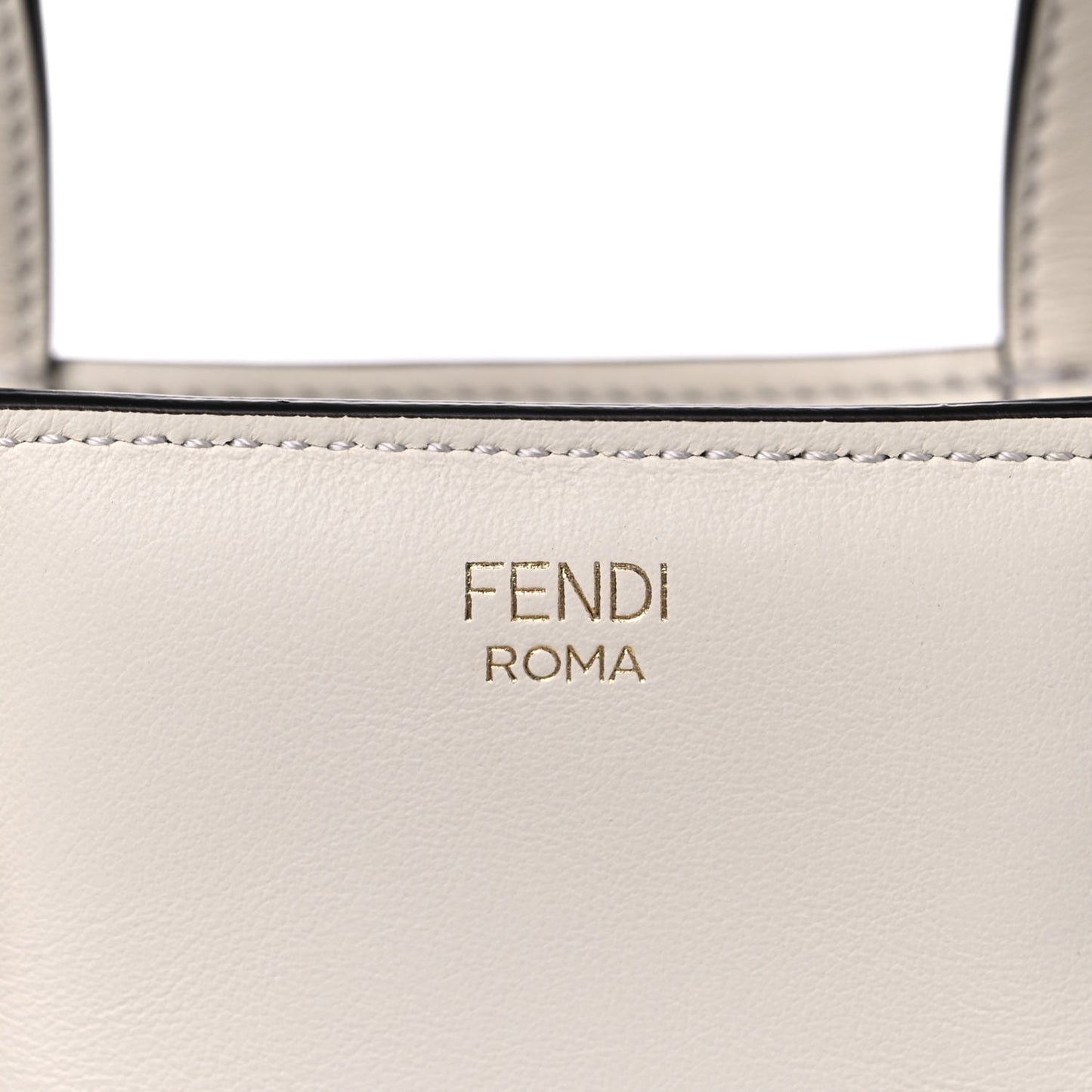 Vitello Grace Matte Small Flip Tote White Ice