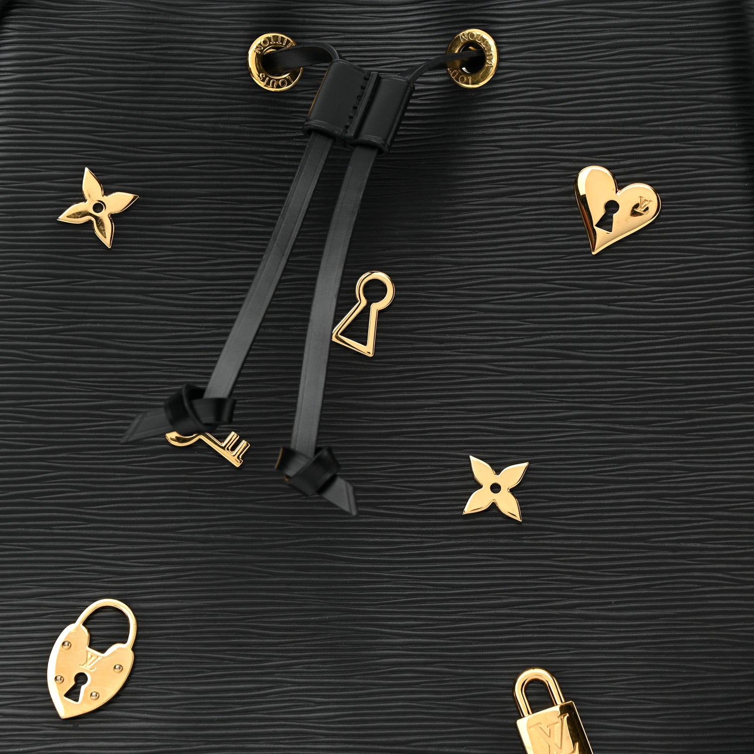 Louis Vuitton Epi Love Lock NeoNoe Black 8 of 11