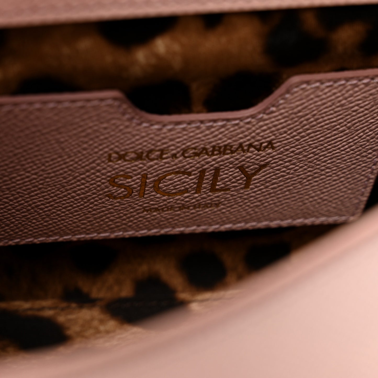 Dauphine Small Miss Sicily Satchel Rose Carne