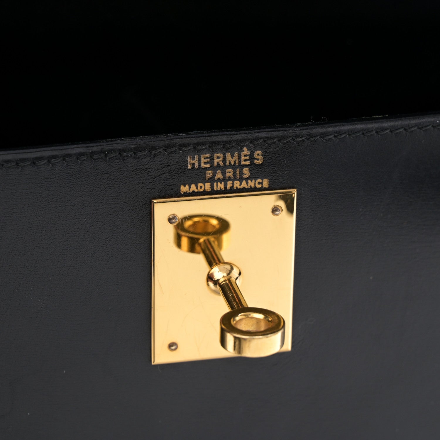 Hermes Box Kelly Sellier 28 Black 6 of 18
