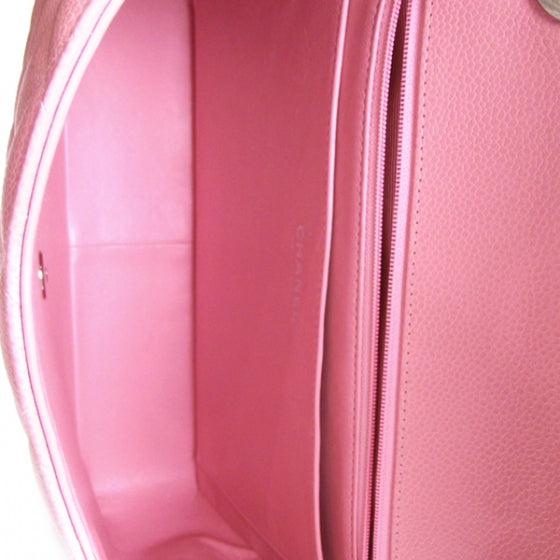 Caviar Jumbo Classic Flap Pink