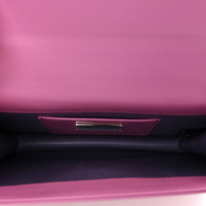 Bulgari Calfskin Galuchat Serpenti Forever Crossbody Bag Pink 6 of 13