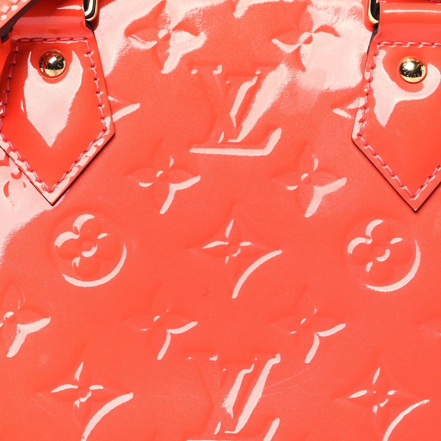 Louis Vuitton Vernis Alma BB Rose Litchi 7 of 9