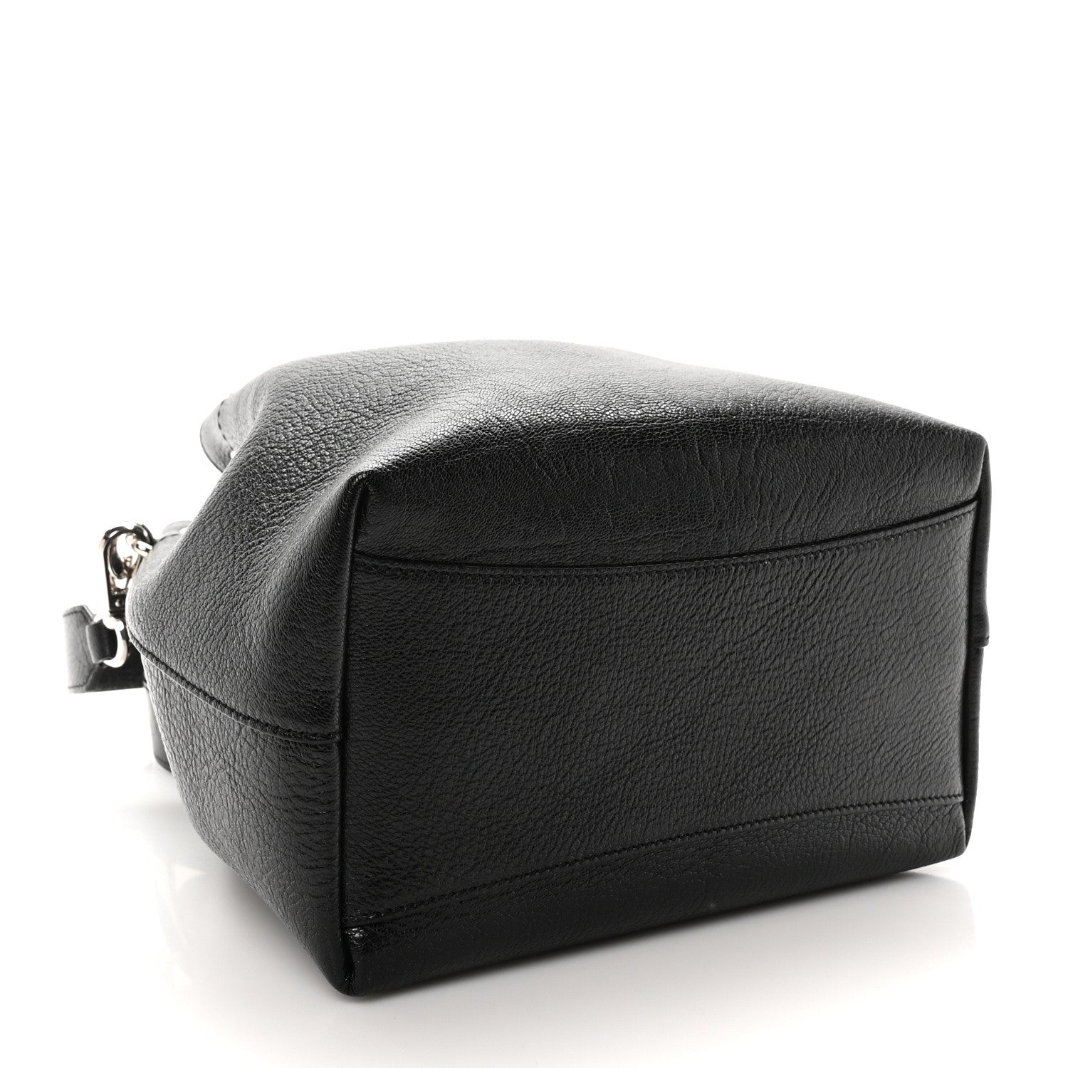 Jimmy Choo Calfskin Bon Bon Bag Bucket Bag Black 4 of 9