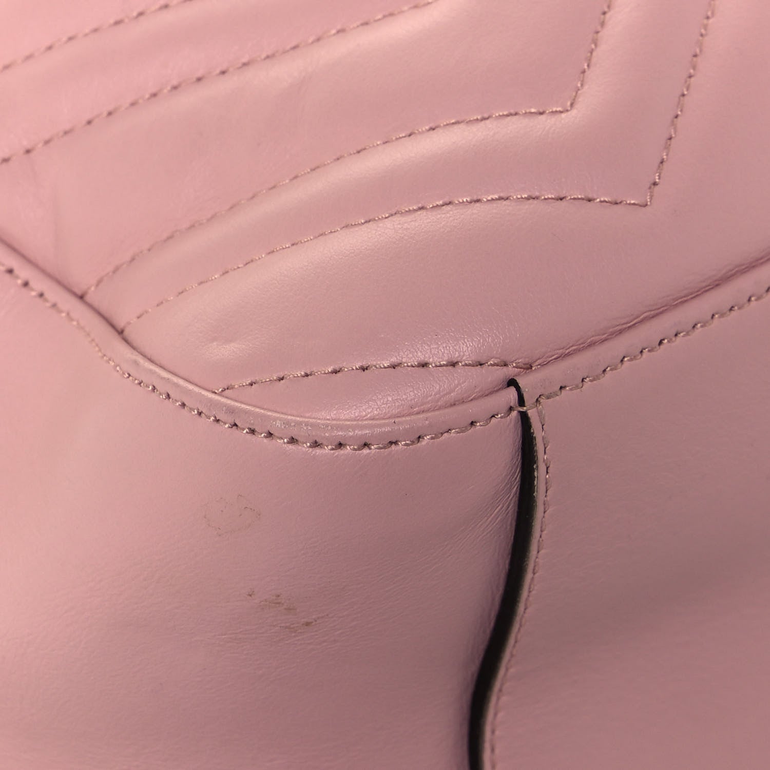 Gucci Calfskin Matelasse GG Marmont Dome Backpack Perfect Pink 8 of 17