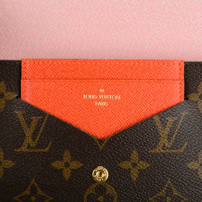Louis Vuitton Monogram Jeanne Wallet Rose Ballerine 5 of 8