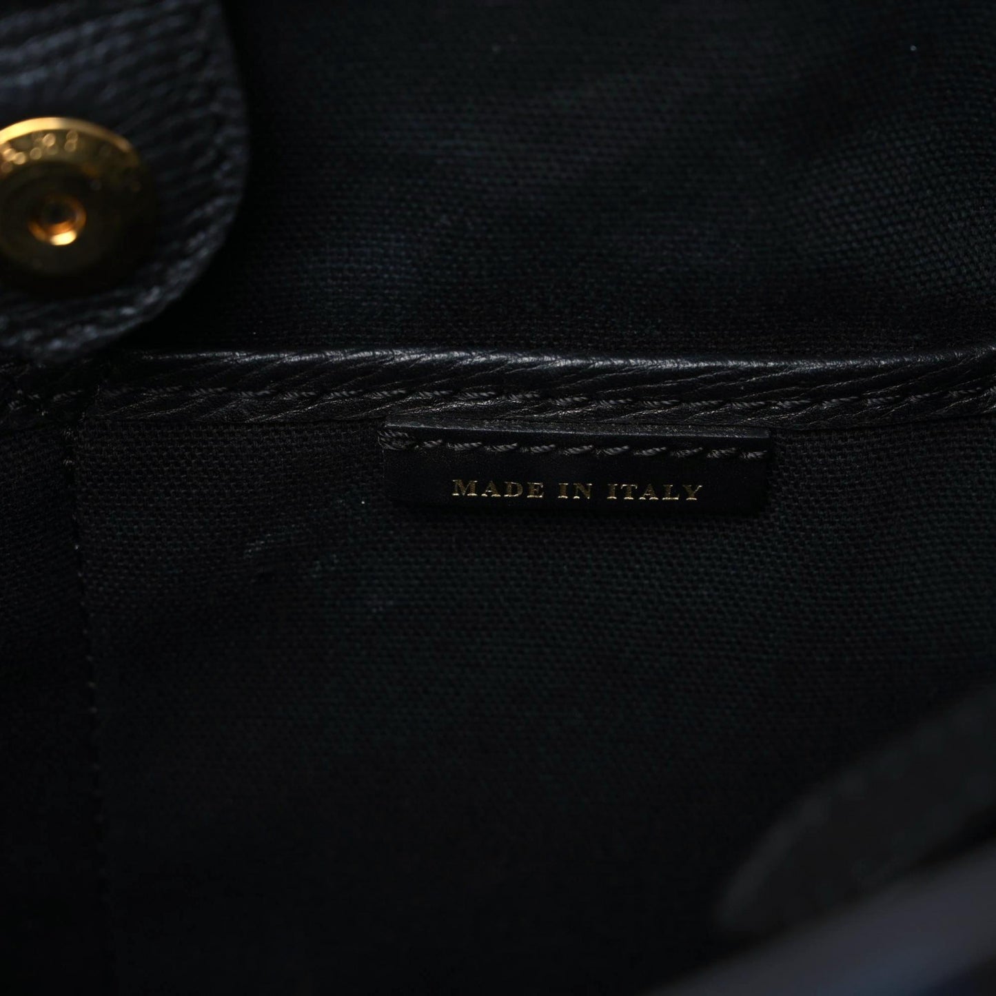 Grainy Calfskin Graffiti Print Medium Banner Tote Black