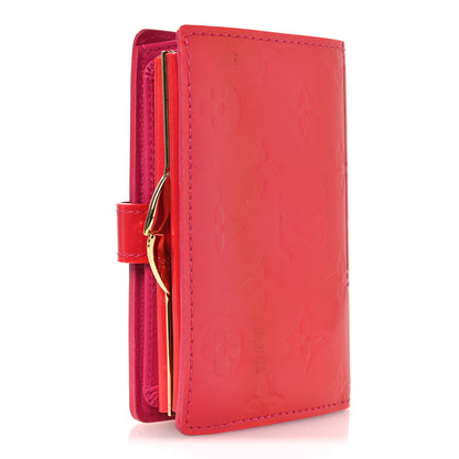 Louis Vuitton Vernis French Purse Wallet Fuchsia 3 of 9