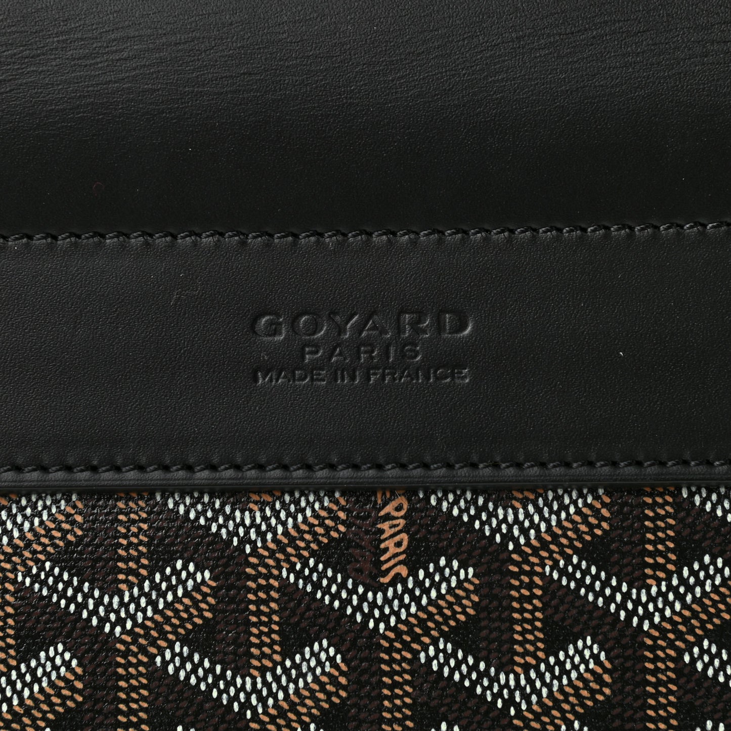 Goyardine Citadin Messenger Black
