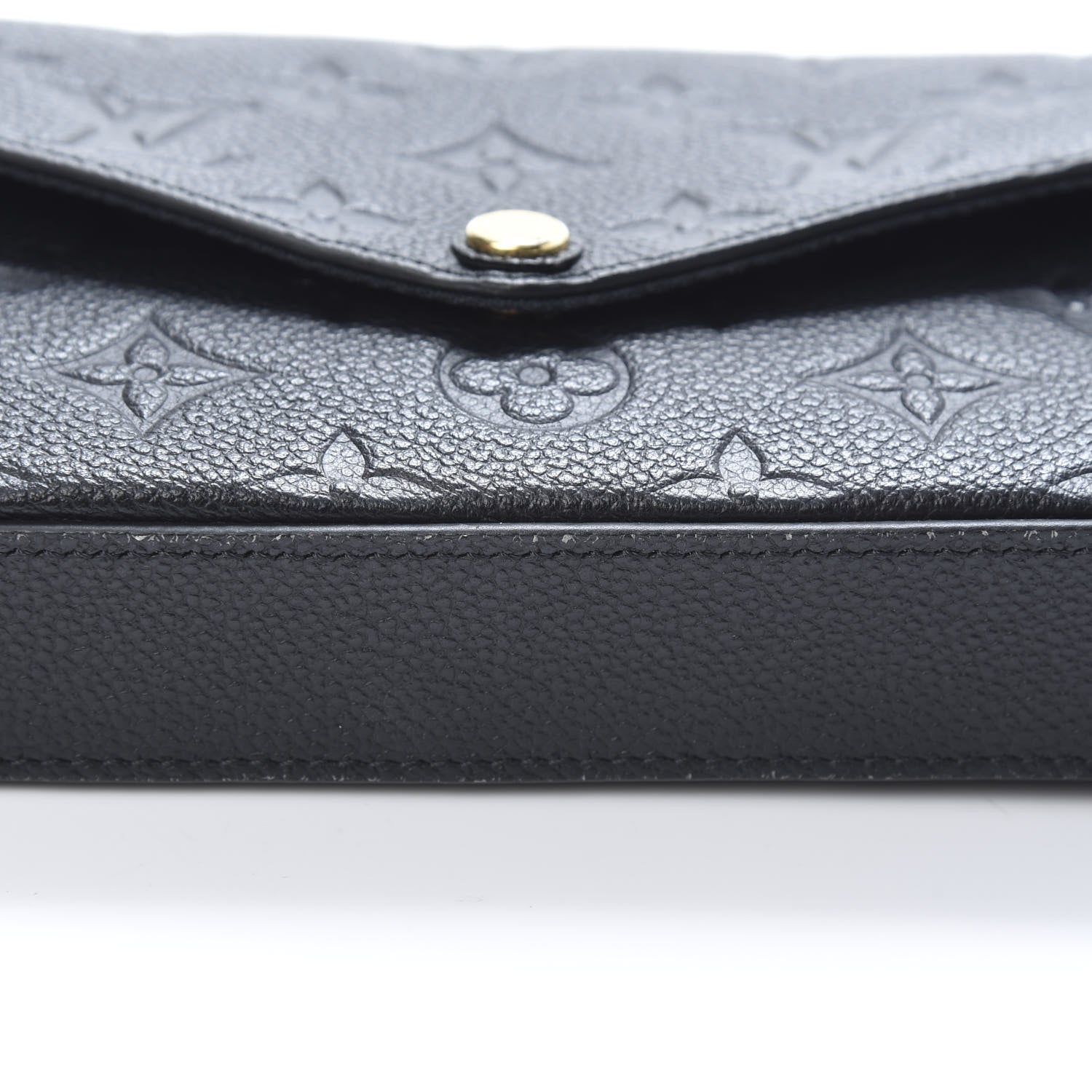 Louis Vuitton Empreinte Pochette Felicie Chain Wallet Black 13 of 15