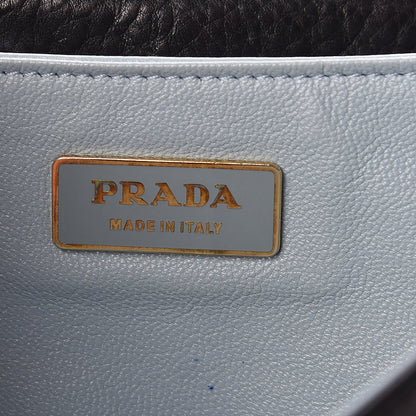 Prada Berlino Sound Semitracolla Studded Bag Black 7 of 10
