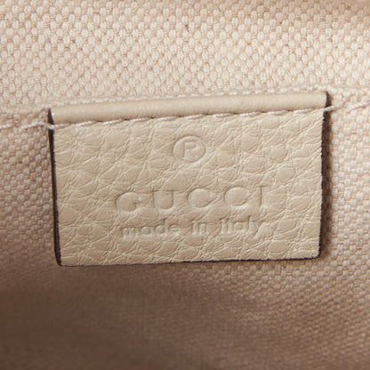 Gucci Cellarius Calfskin Medium Bamboo Backpack Mystic White 8 of 13