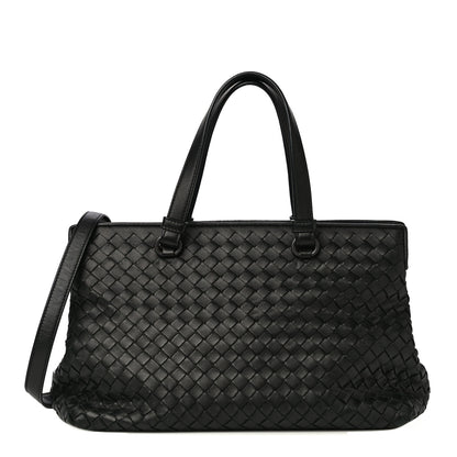 Bottega Veneta Nappa Intrecciato Small Accordion Tote Black 1 of 9