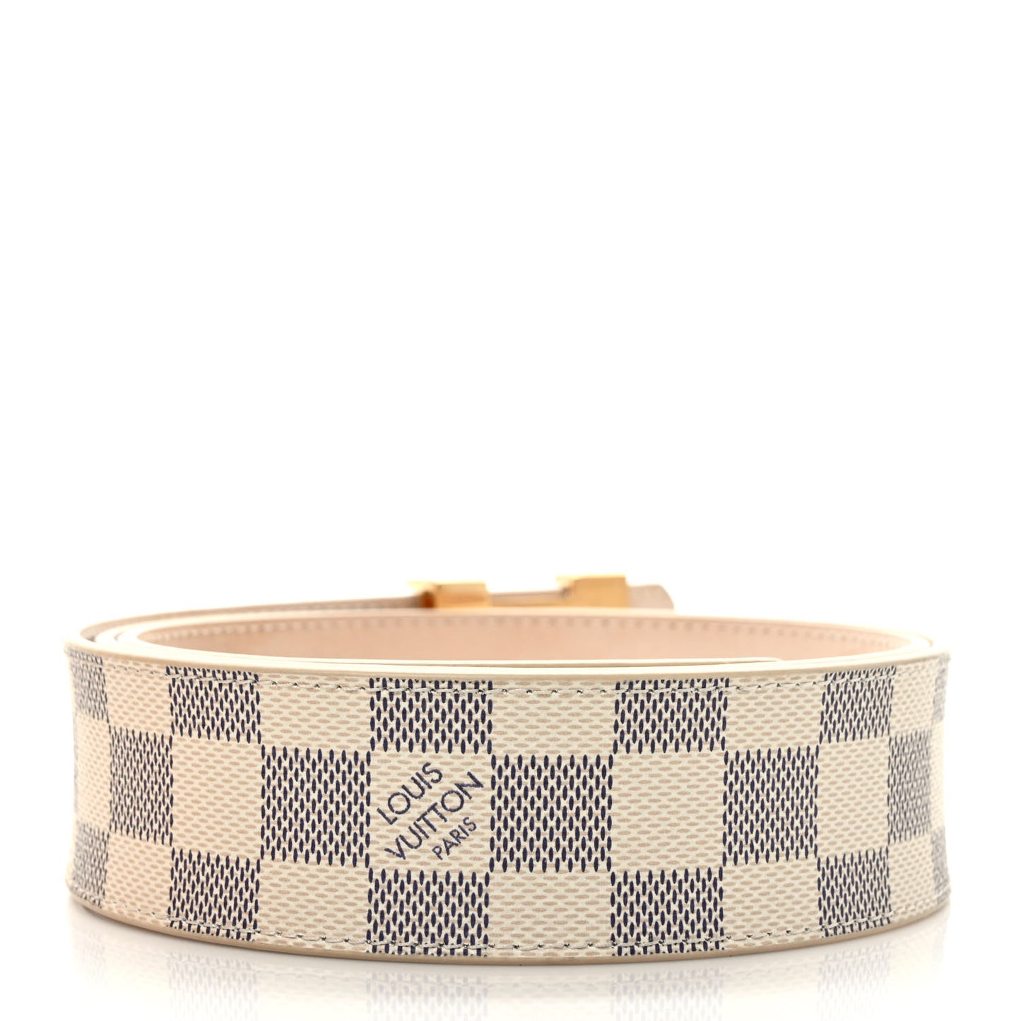 Damier Azur LV Initiales Belt 95 38