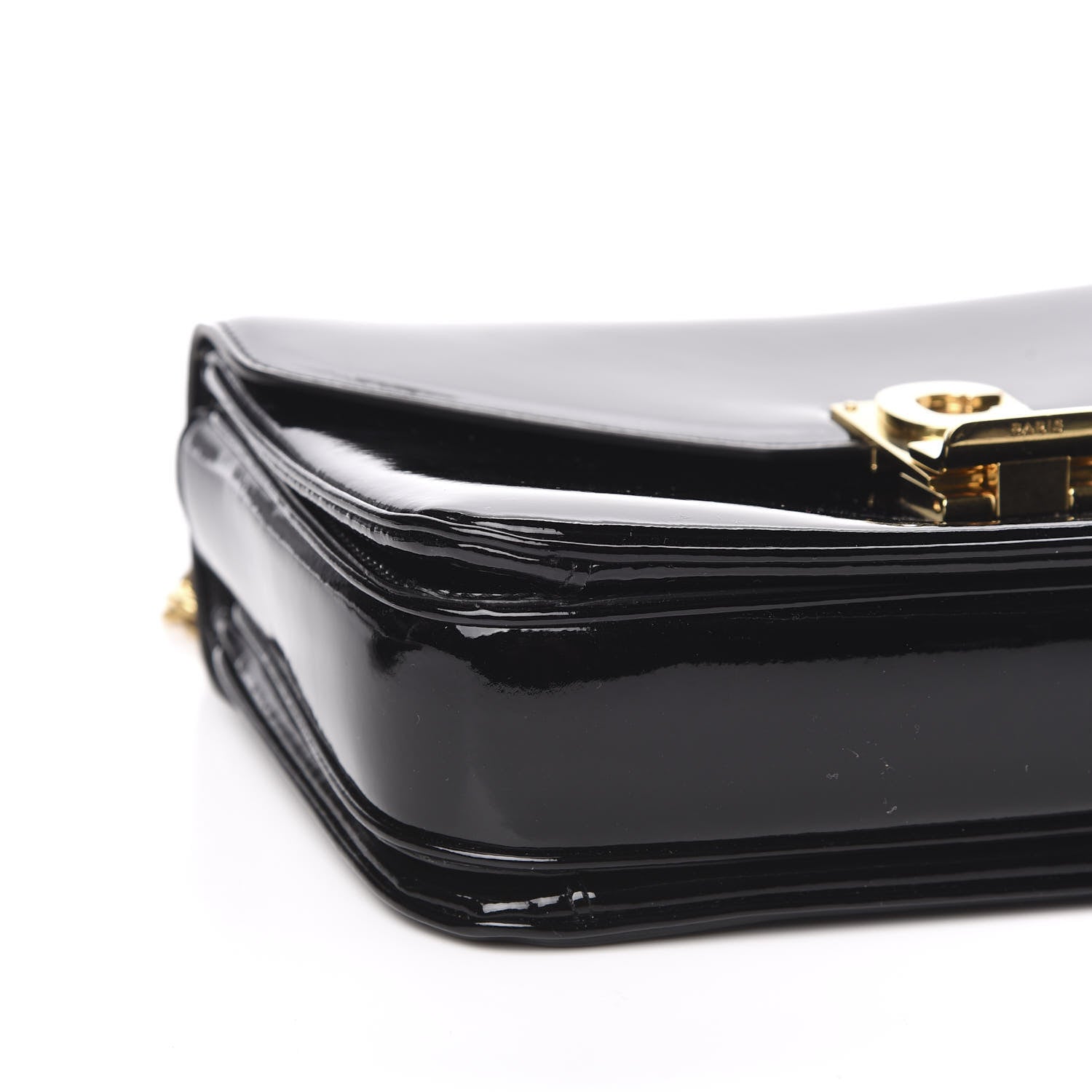 Celine Patent Calfskin Medium C Bag Black 8 of 10