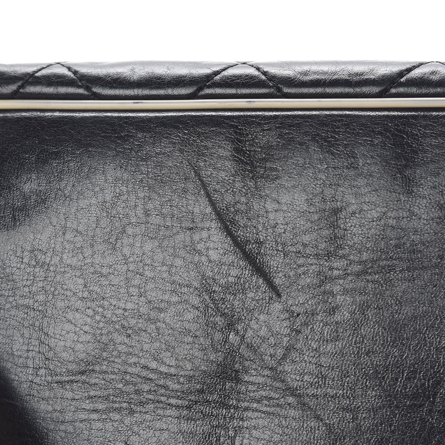 Chanel Lambskin Quilted East West Accordion Flap Black 19 of 19