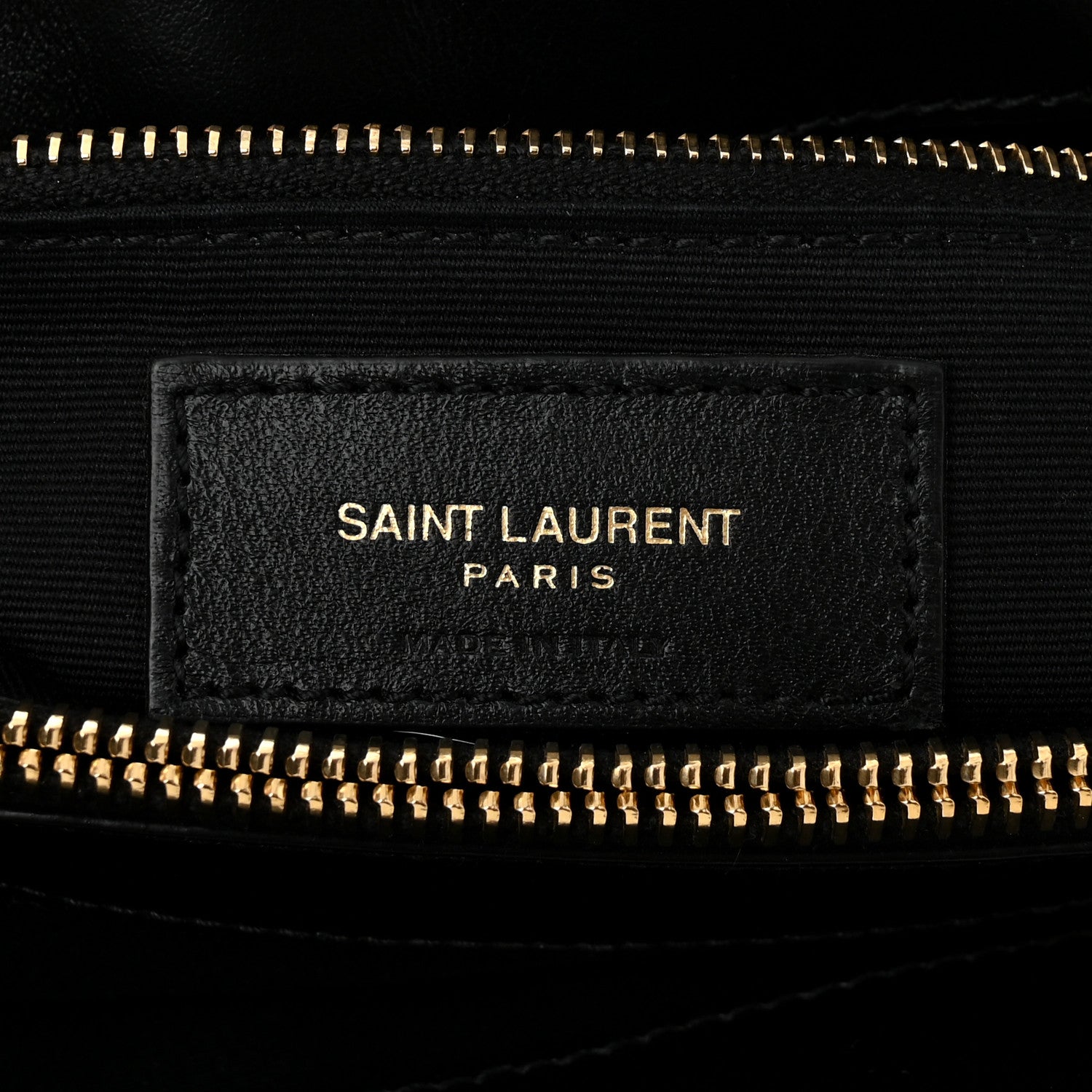 Saint Laurent Calfskin Y Quilted Monogram Medium Loulou Chain Satchel Black 6 of 11