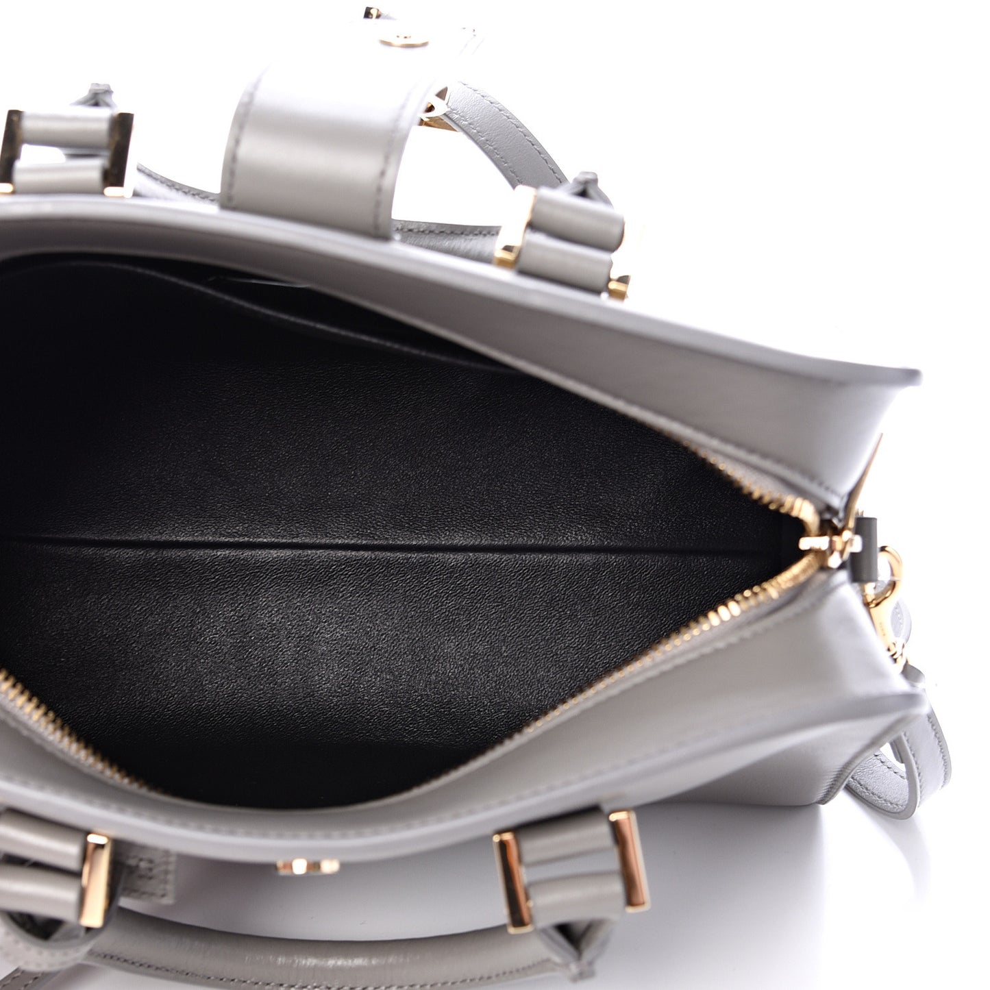 Calfskin Monogram Baby Cabas Fog