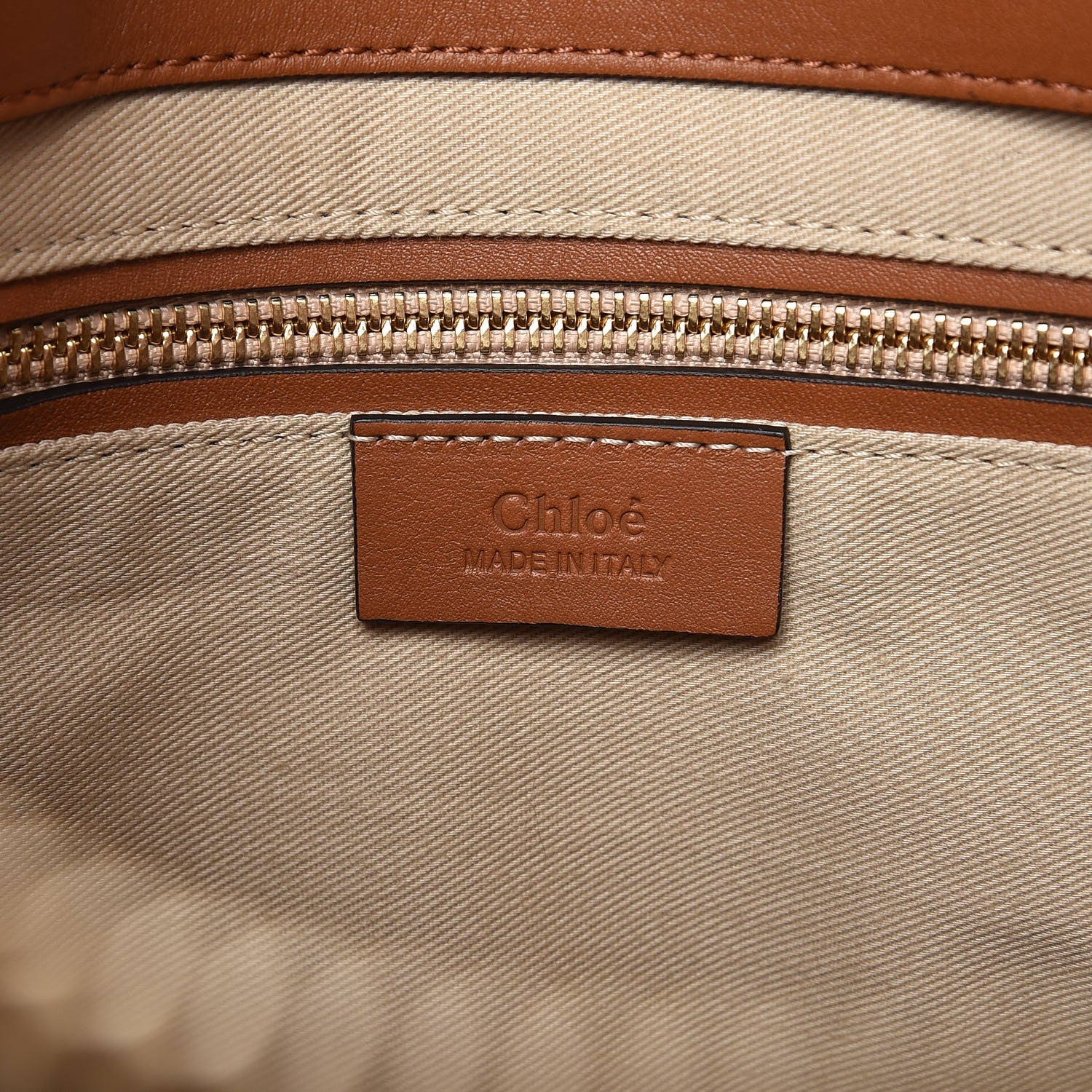 Chloe Glossy Lambskin Medium Roy Bag Caramel 7 of 10