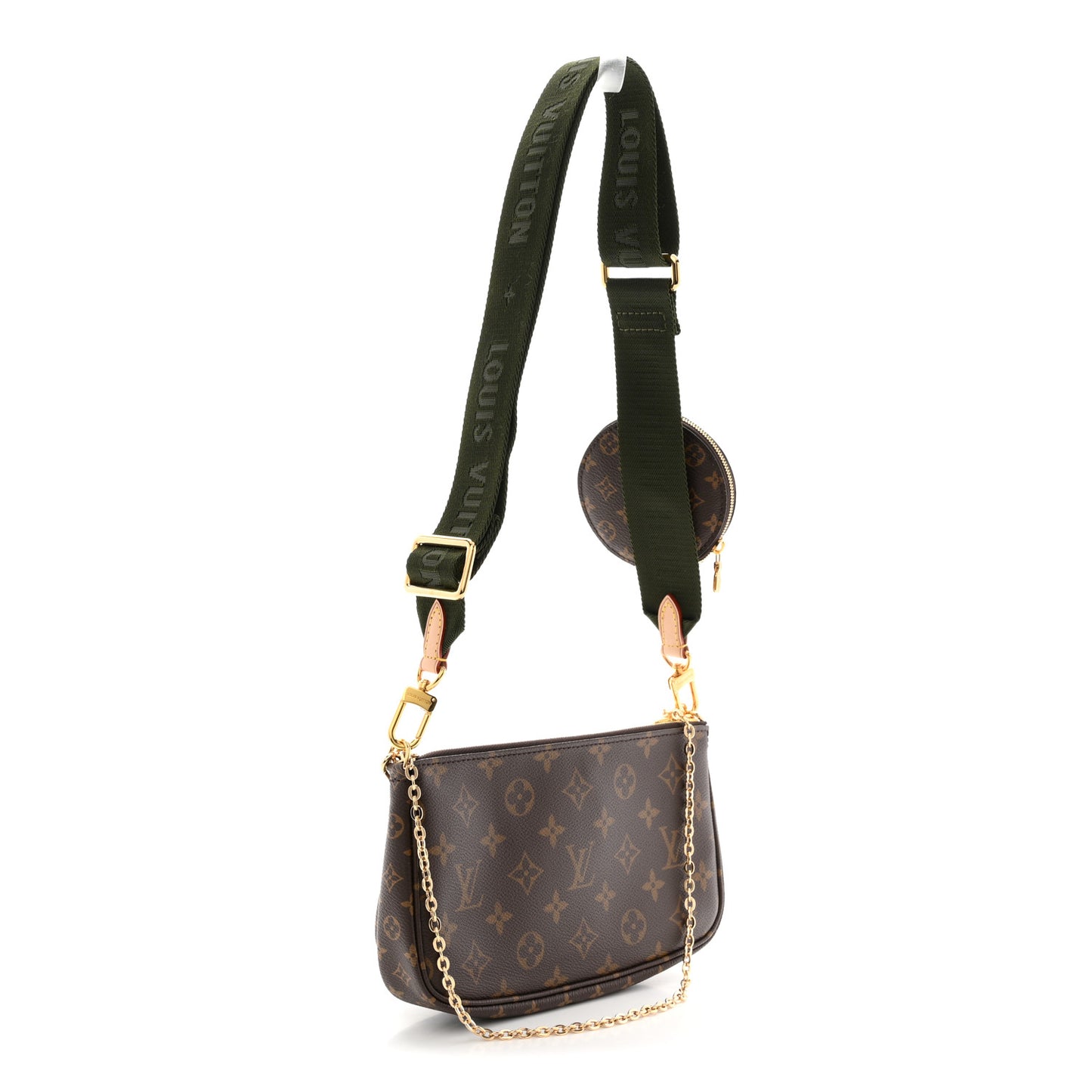 Monogram Multi Pochette Accessories Kaki