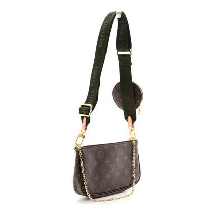 Louis Vuitton Monogram Multi Pochette Accessories Kaki 3 of 11
