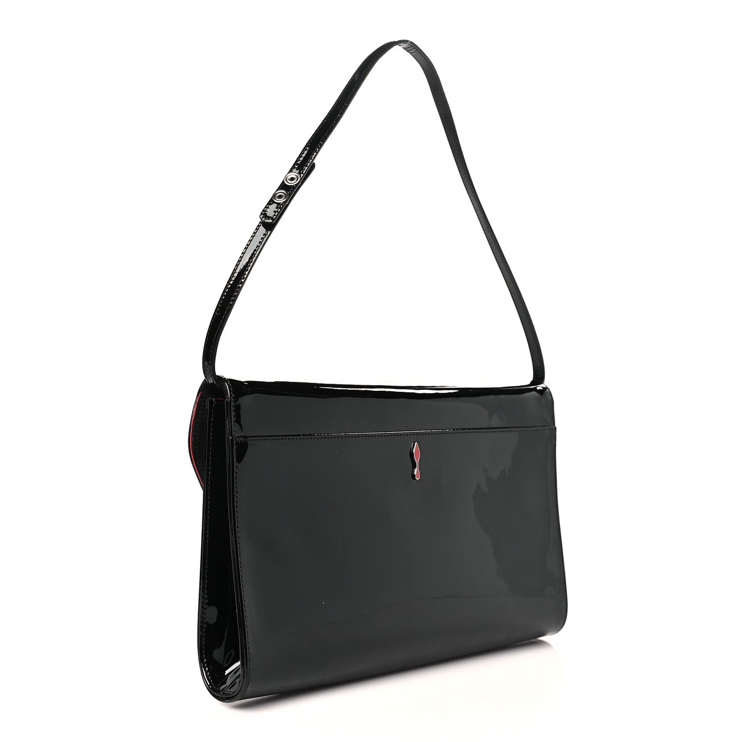 Patent So Kate Baguette Clutch Black