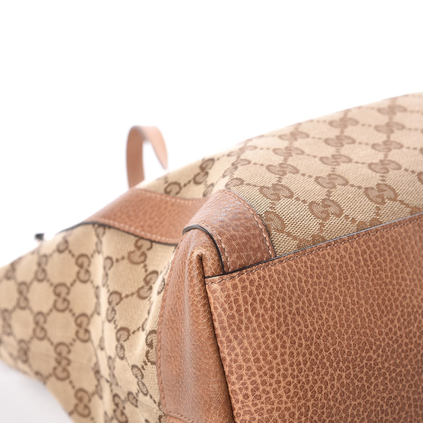 Monogram Old Libeccio Medium Miss GG Top Handle Bag Beige Ebony Light Brown