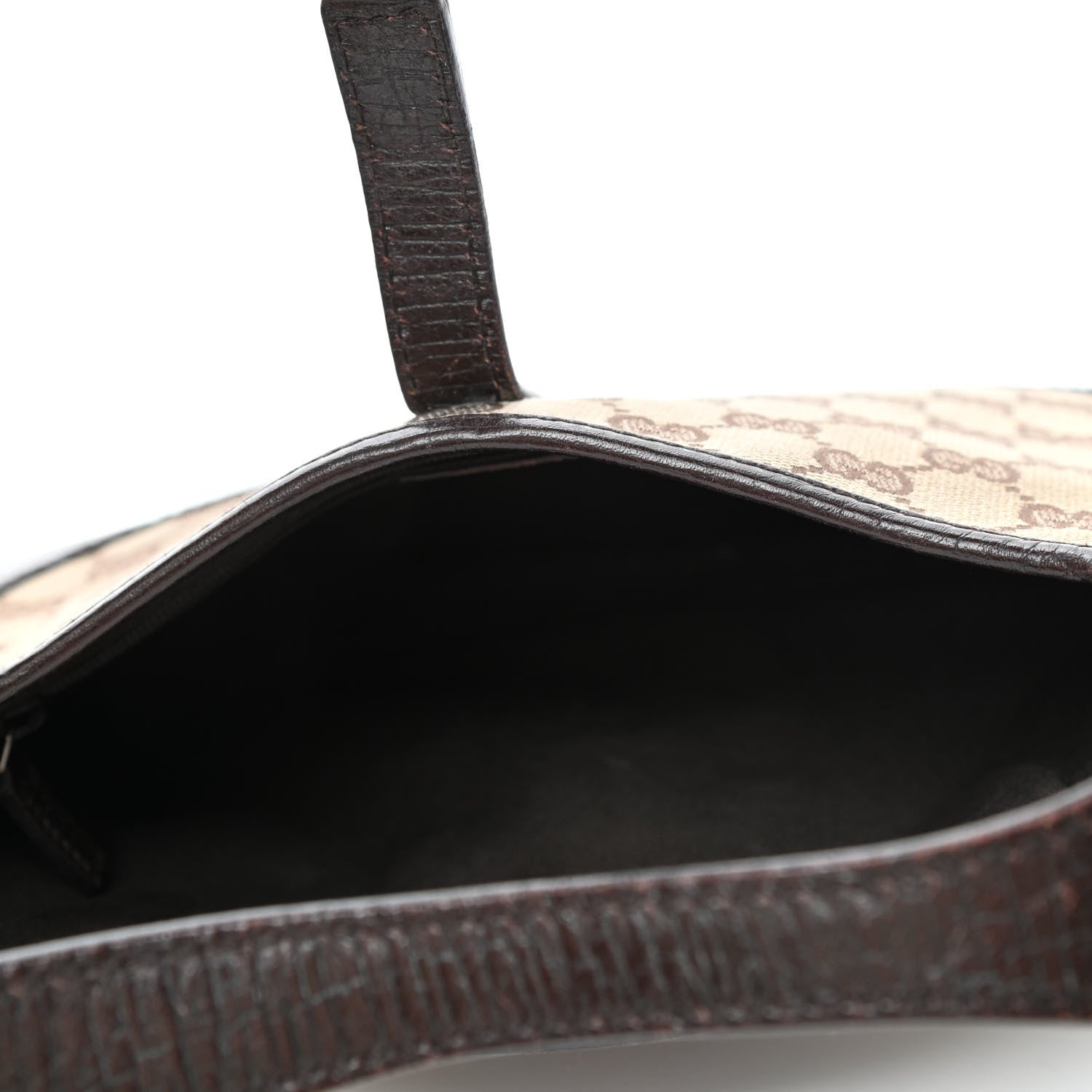 Gucci Monogram Web Small Jackie O Hobo Dark Brown 4 of 4