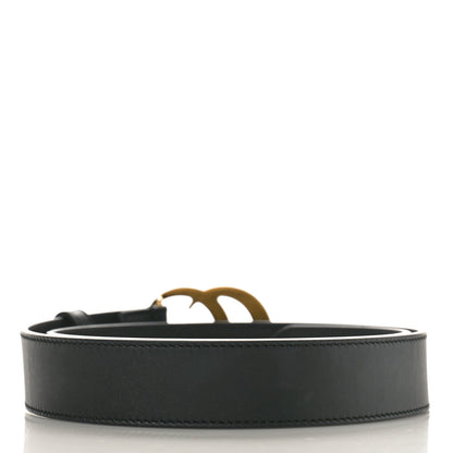 Gucci Calfskin Double G 30mm Belt 75 30 Black 4 of 12