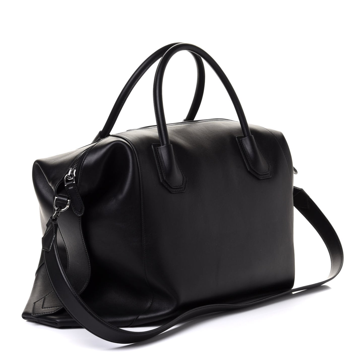 Smooth Calfskin Large Soft Antigona Black