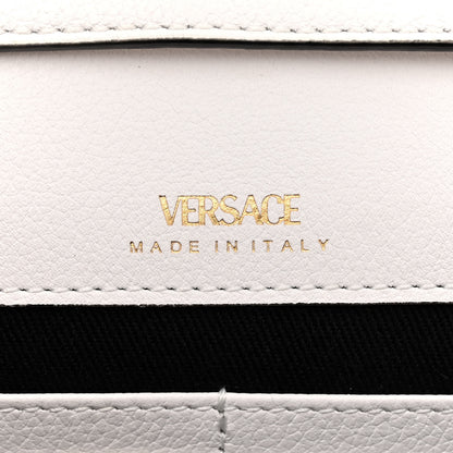 Versace Grained Calfskin La Medusa Crossbody Bag White 6 of 14