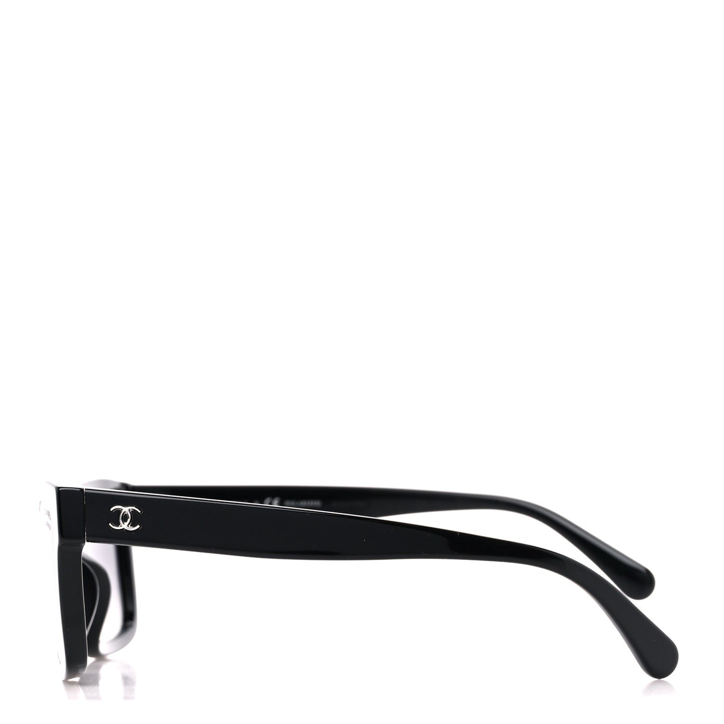 Acetate Polarized Square Sunglasses 5417-A Black