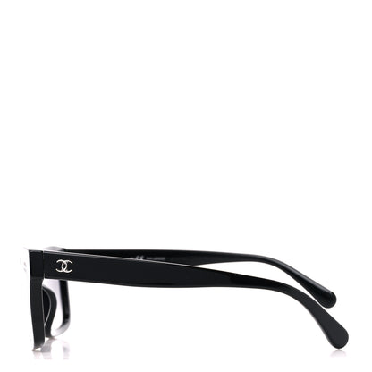 Chanel Acetate Polarized Square Sunglasses 5417-A Black 3 of 9