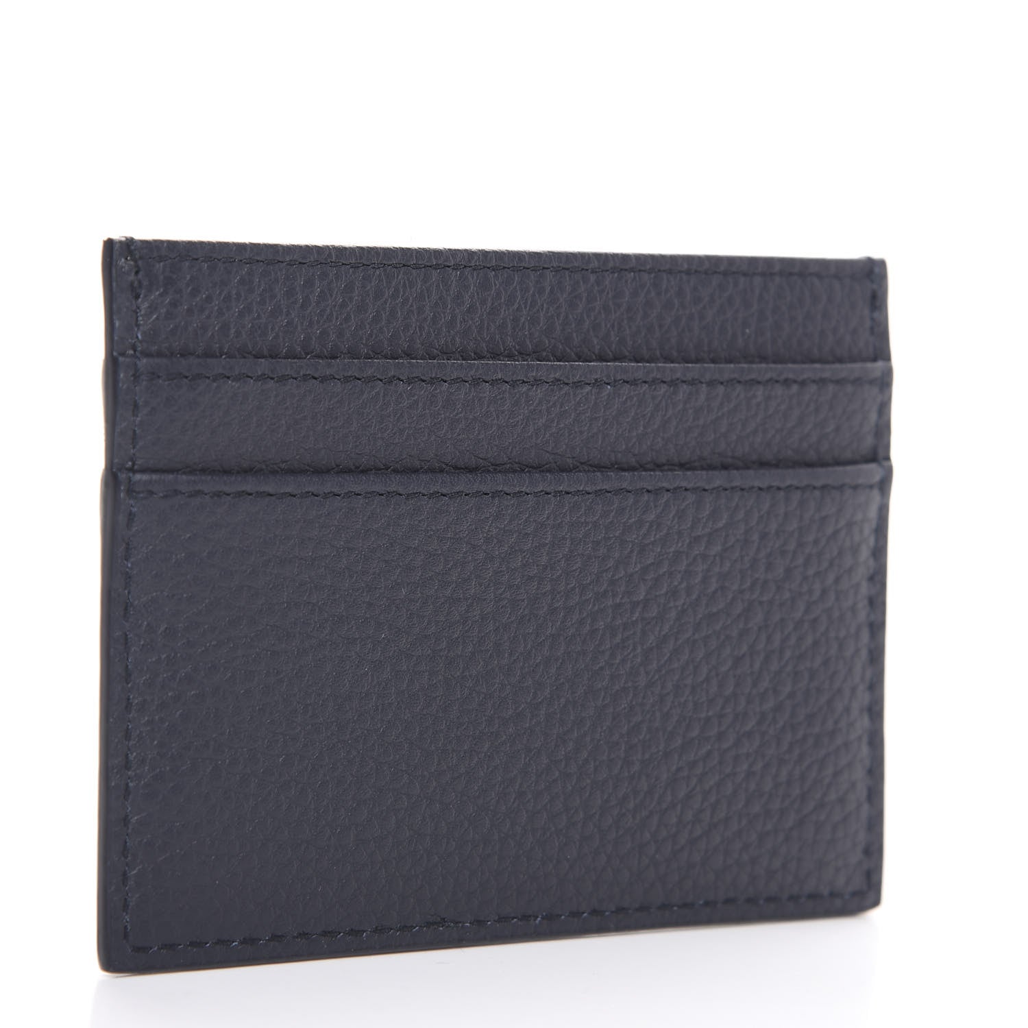 Christian Dior X AIR JORDAN Grained Calfskin Card Holder Bleu 3 of 7