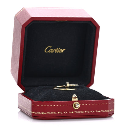 Cartier 18K Yellow Gold Small Juste Un Clou Ring 59 8.75 5 of 5