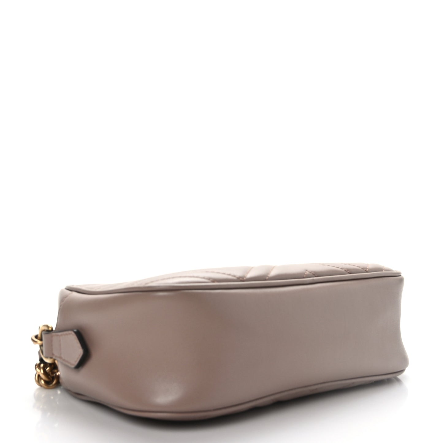 Calfskin Matelasse Small GG Marmont Chain Shoulder Bag Porcelain Rose