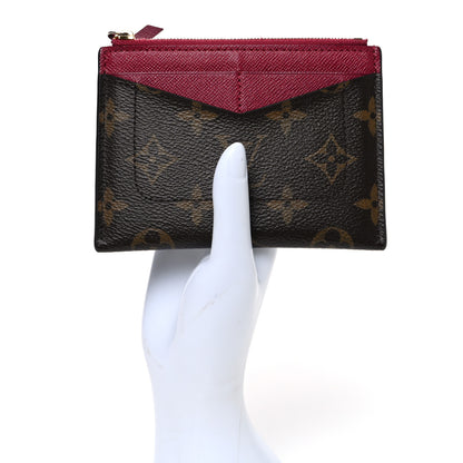 Louis Vuitton Monogram Zipped Card Holder Fuchsia 2 of 6