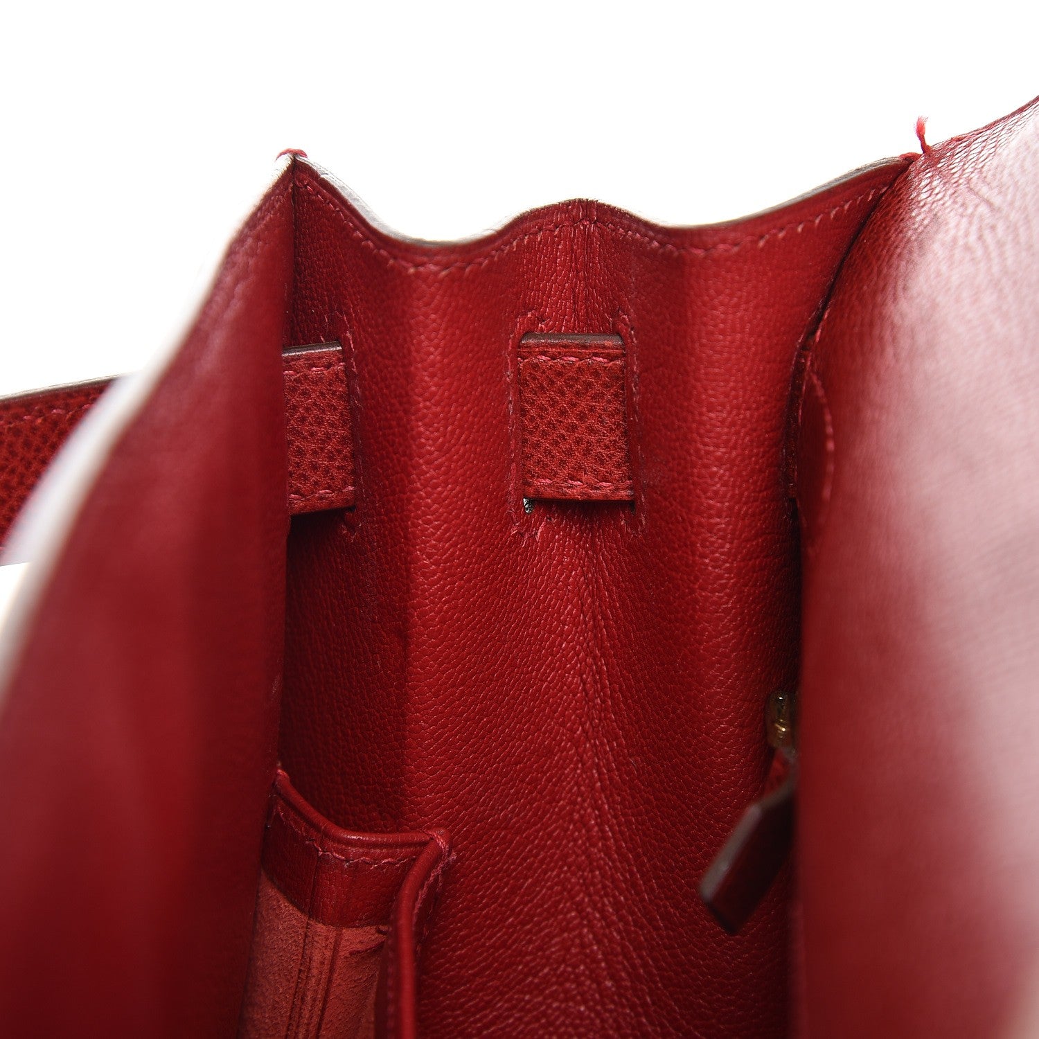 Hermes Epsom Kelly Sellier 28 Rouge 12 of 40