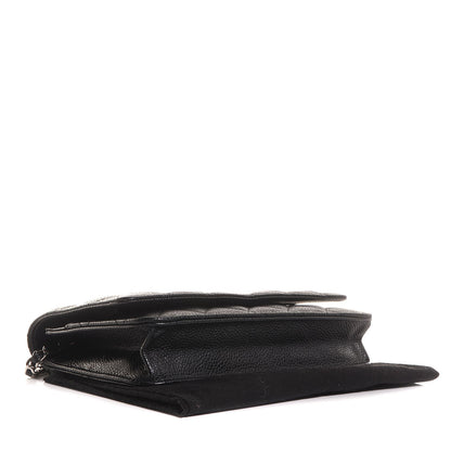 Chanel Caviar Quilted Wallet On Chain WOC Black 4 of 8