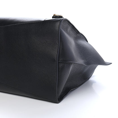 Balenciaga Grained Calfskin Neo Classic Gold Hardware Large Top Handle Bag Black 8 of 8