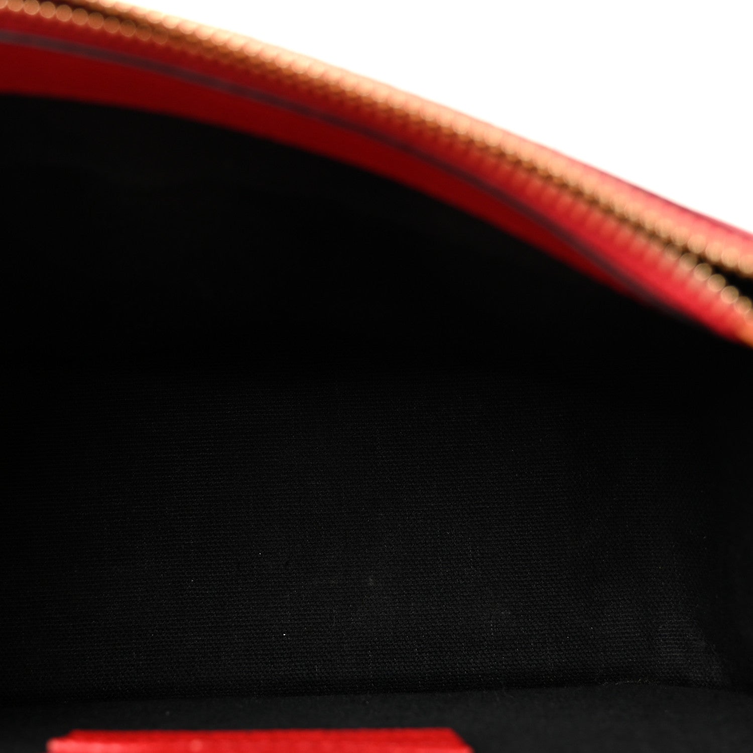Alexander McQueen Grained Calfskin Padlock Crossbody Bag Red 5 of 9