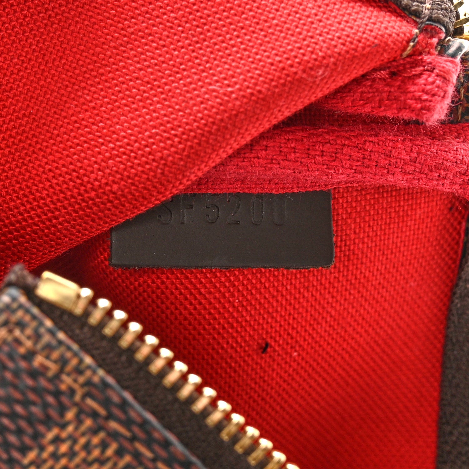 Louis Vuitton Damier Ebene Mini Pochette Accessories 6 of 13