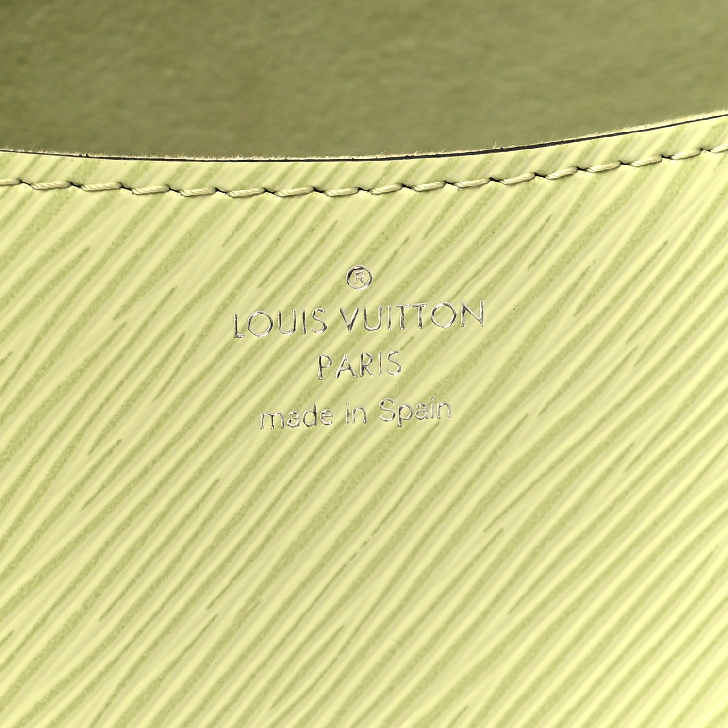 Louis Vuitton Epi Buci Crossbody Light Green 6 of 9