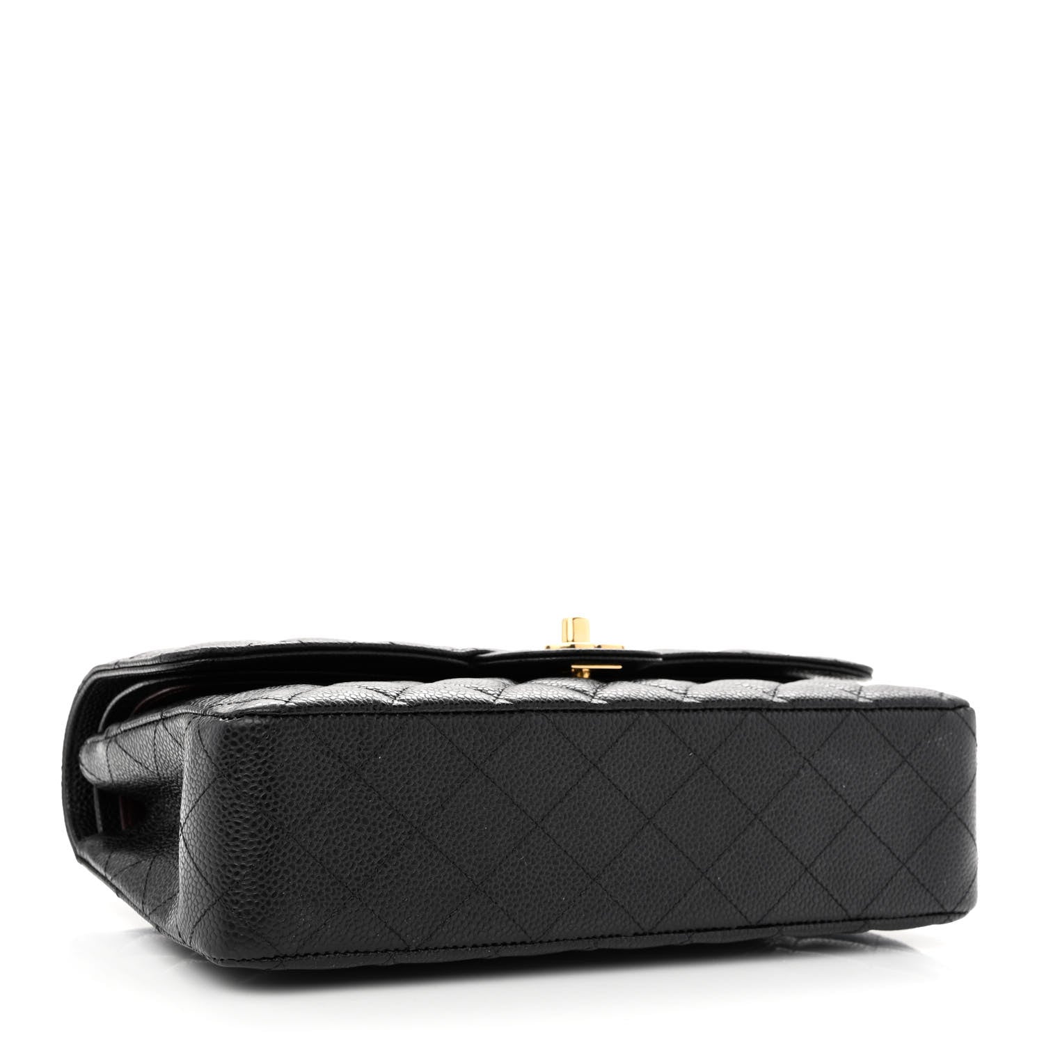 Chanel Caviar Quilted Medium Double Flap Black 4 of 10