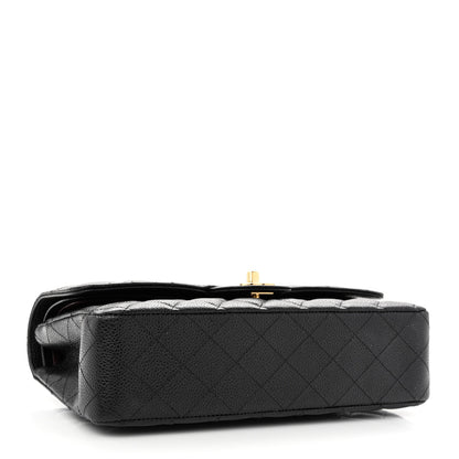Chanel Caviar Quilted Medium Double Flap Black 4 of 10