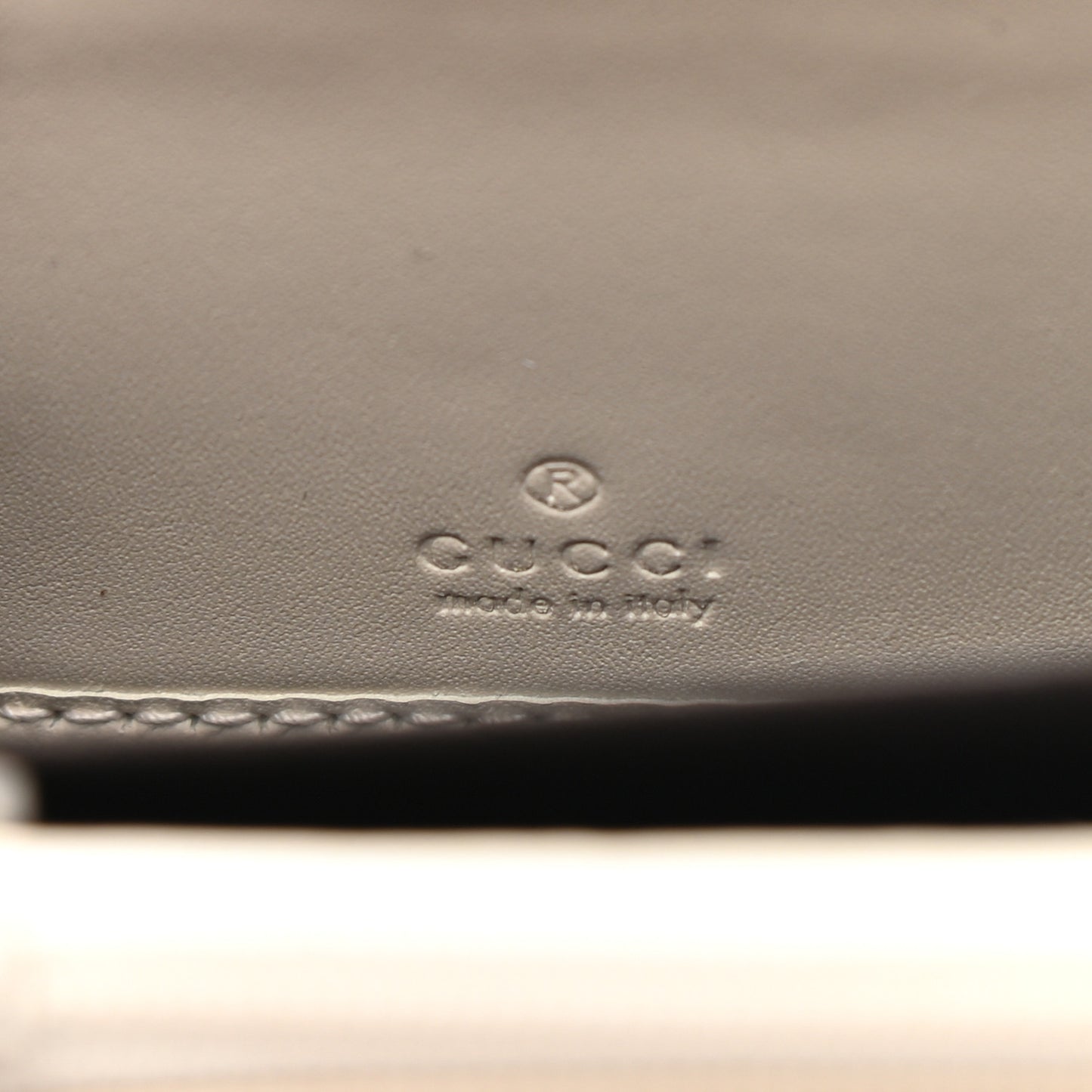Calfskin Matelasse Trompe L'Oeil Print GG Marmont Zip Around Wallet