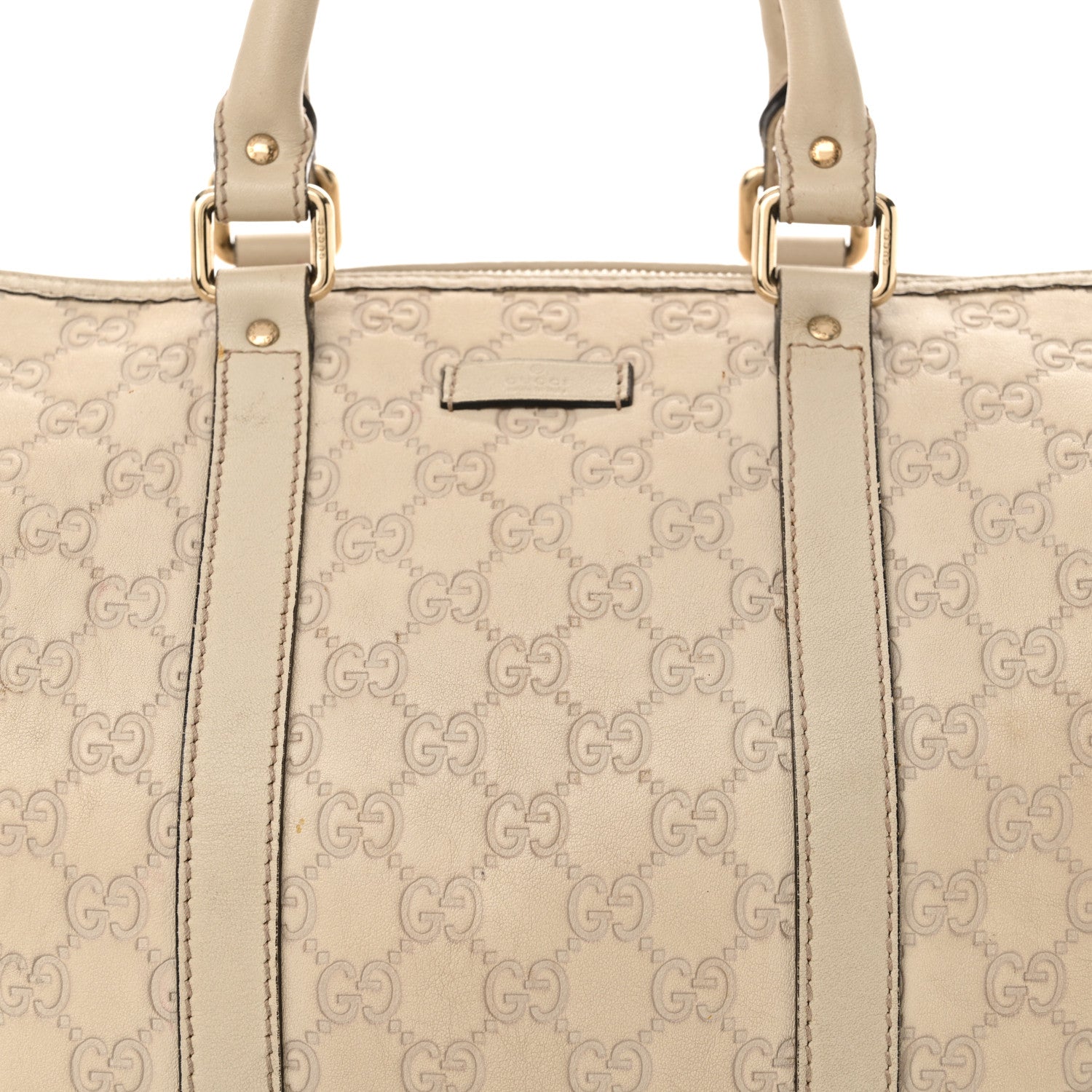 Gucci Guccissima Medium Joy Boston Off White 8 of 14