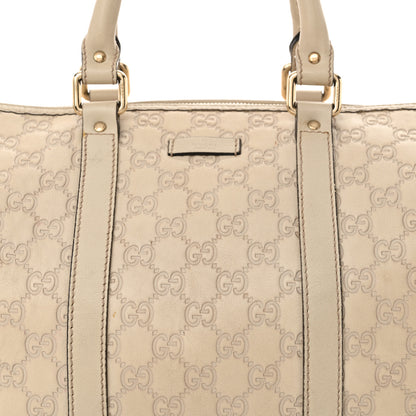 Gucci Guccissima Medium Joy Boston Off White 8 of 14